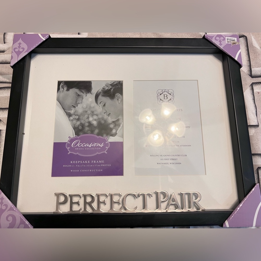 New Occasions Bridal Collection Keepsake Frame